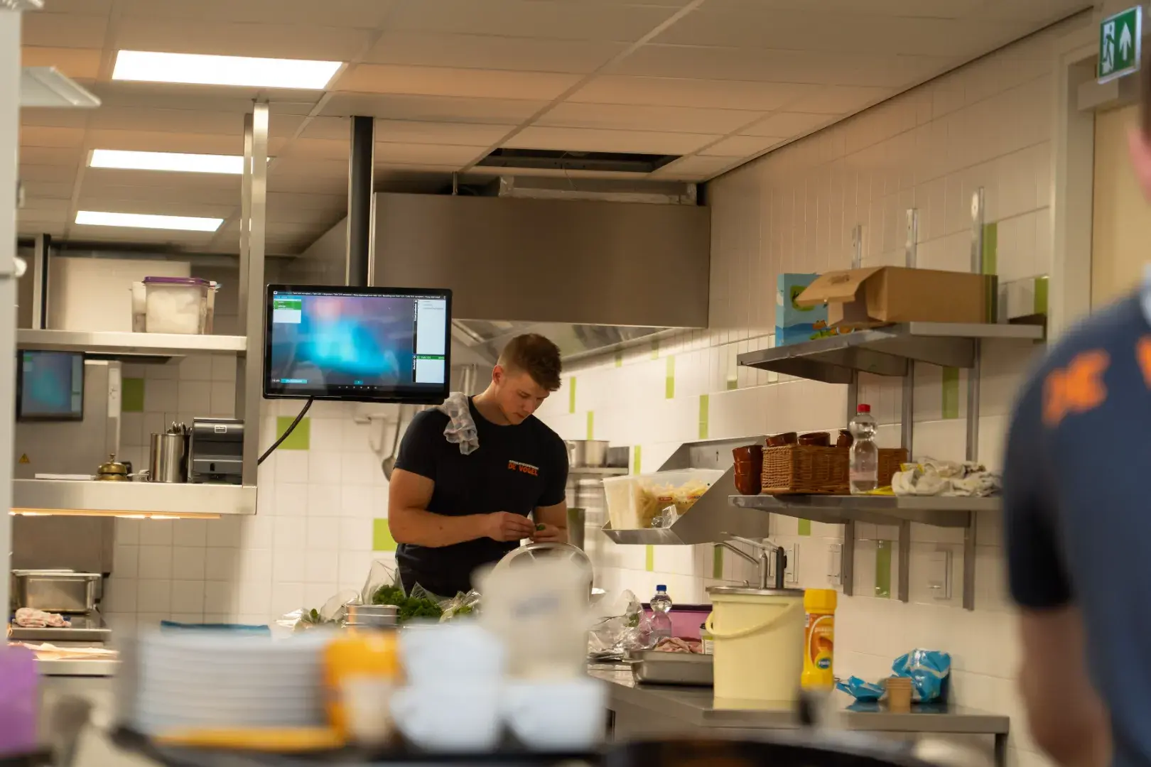 De keuken van Plaza de Vogel